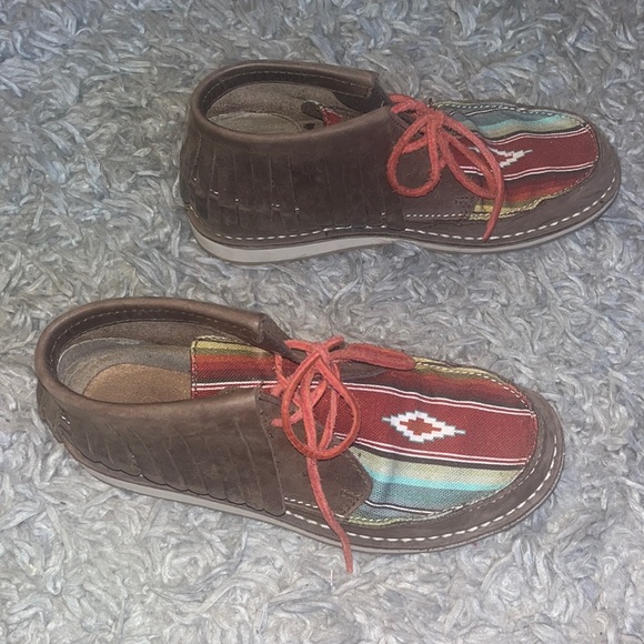 Ariat bomber cruiser boots Aztec print - Picture 2 of 7